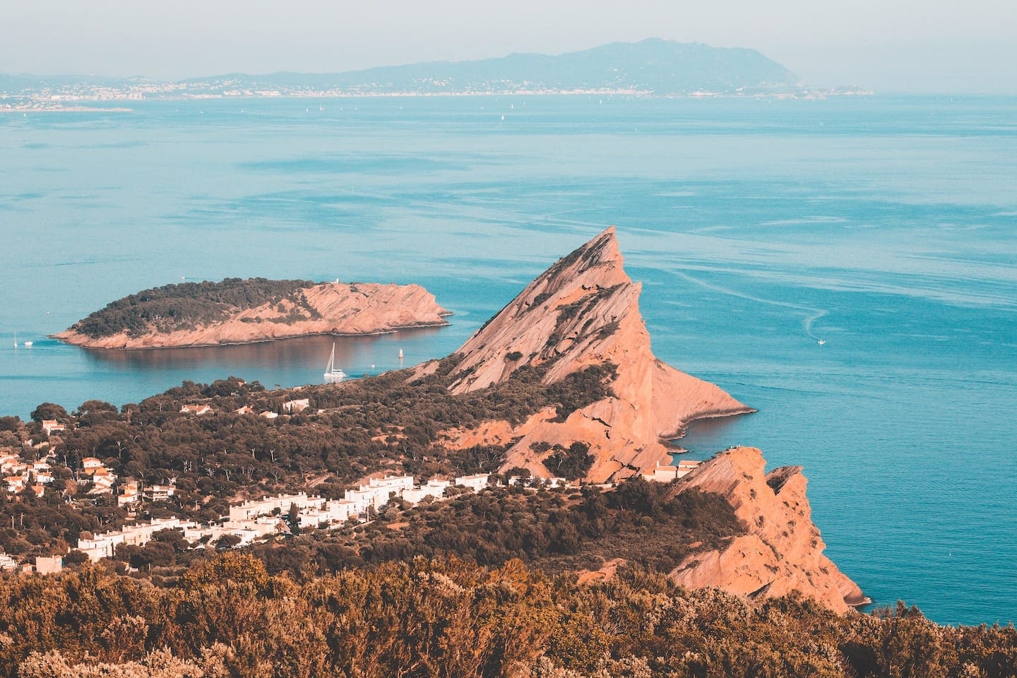 Islands And Coves Along The Coast