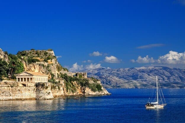 Ionian sailing itinerary