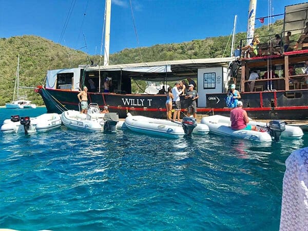 Willy T BVI boats