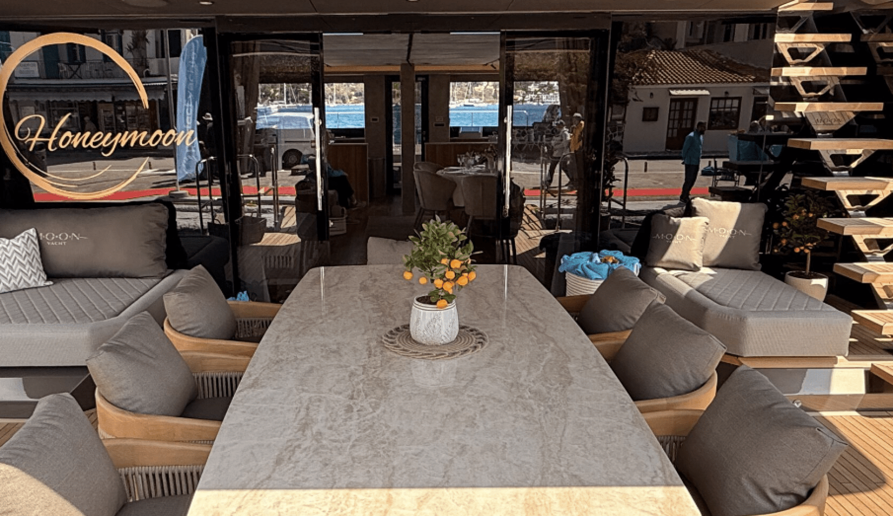 Life Aboard The Moon Yacht 65