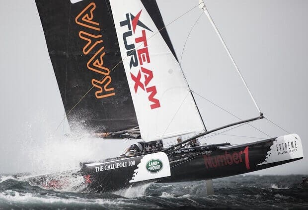SailChecker At Cardiff Extreme Sailing Series 2015