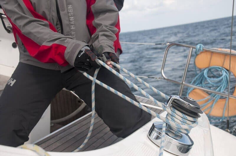 Girl Preparing to Tack a Yacht What Happens Next