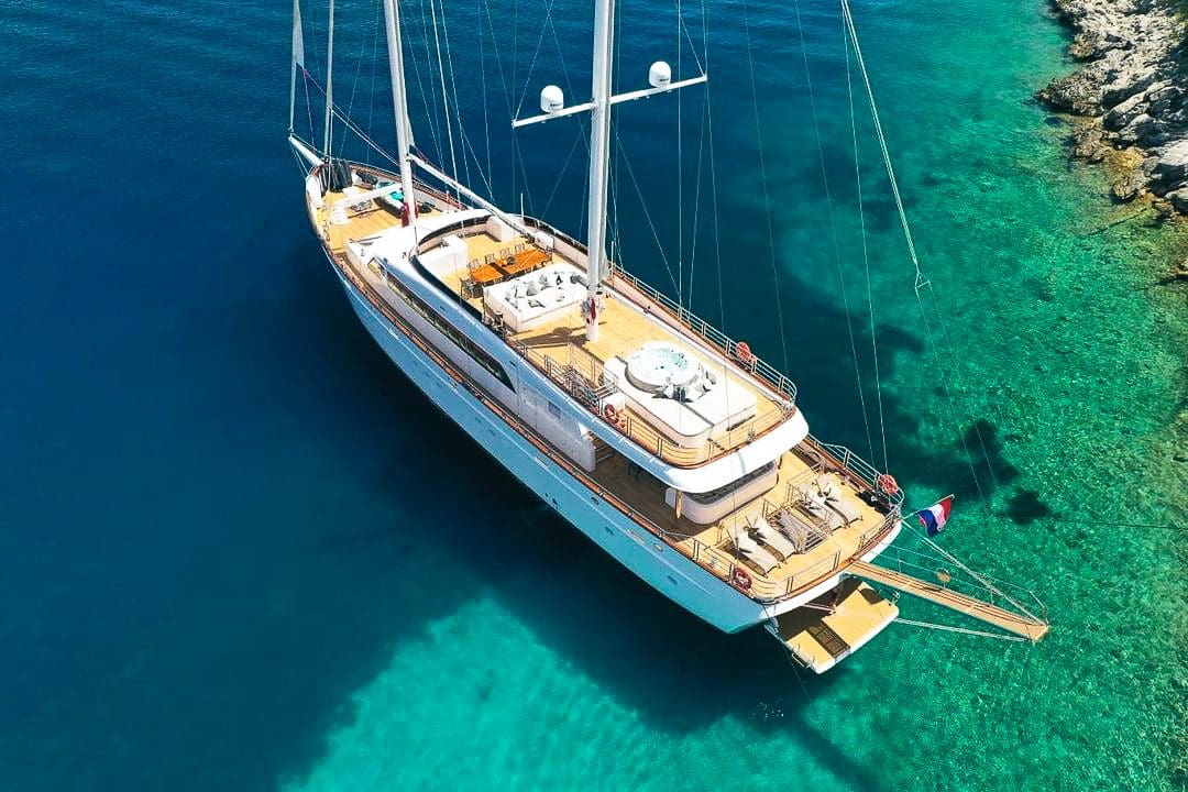 Luxury Yacht Love Story