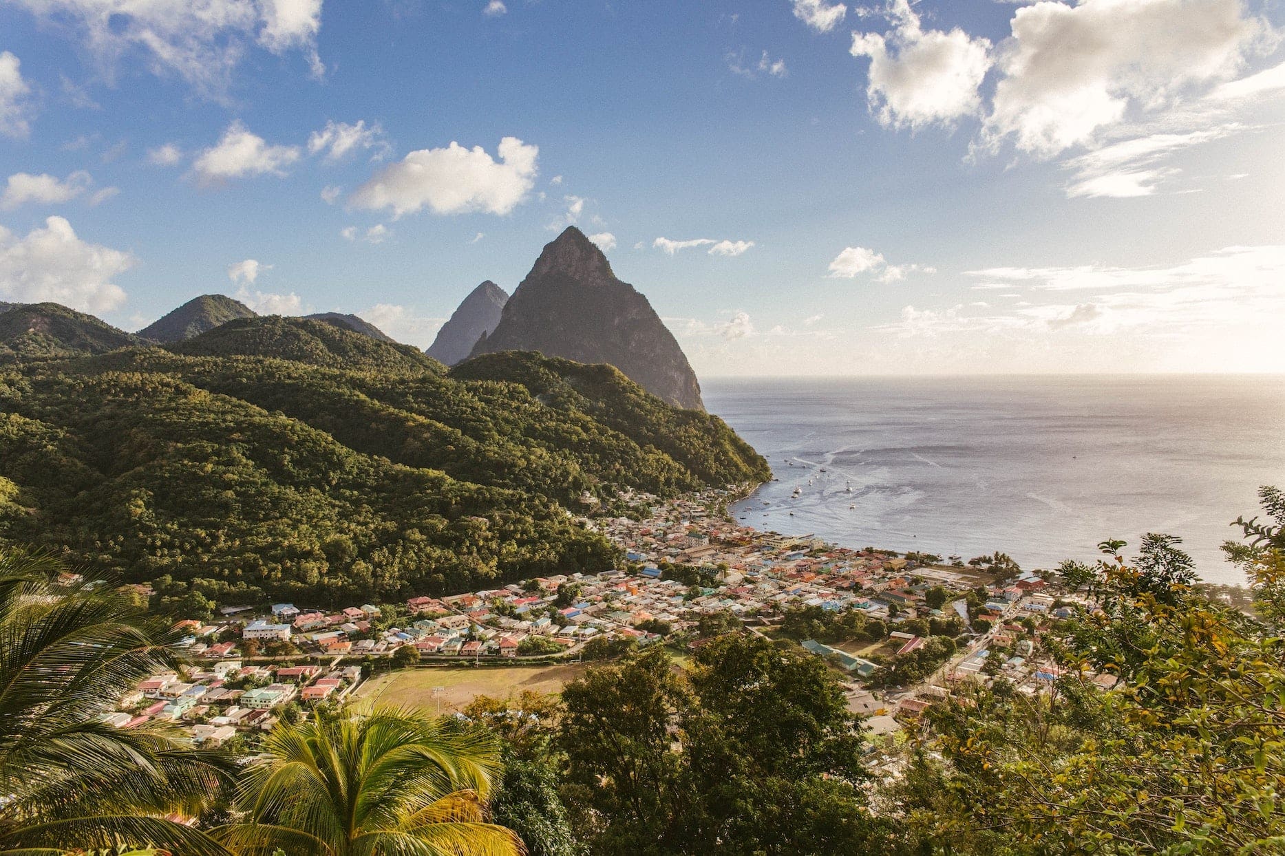 St Lucia sailing in winter