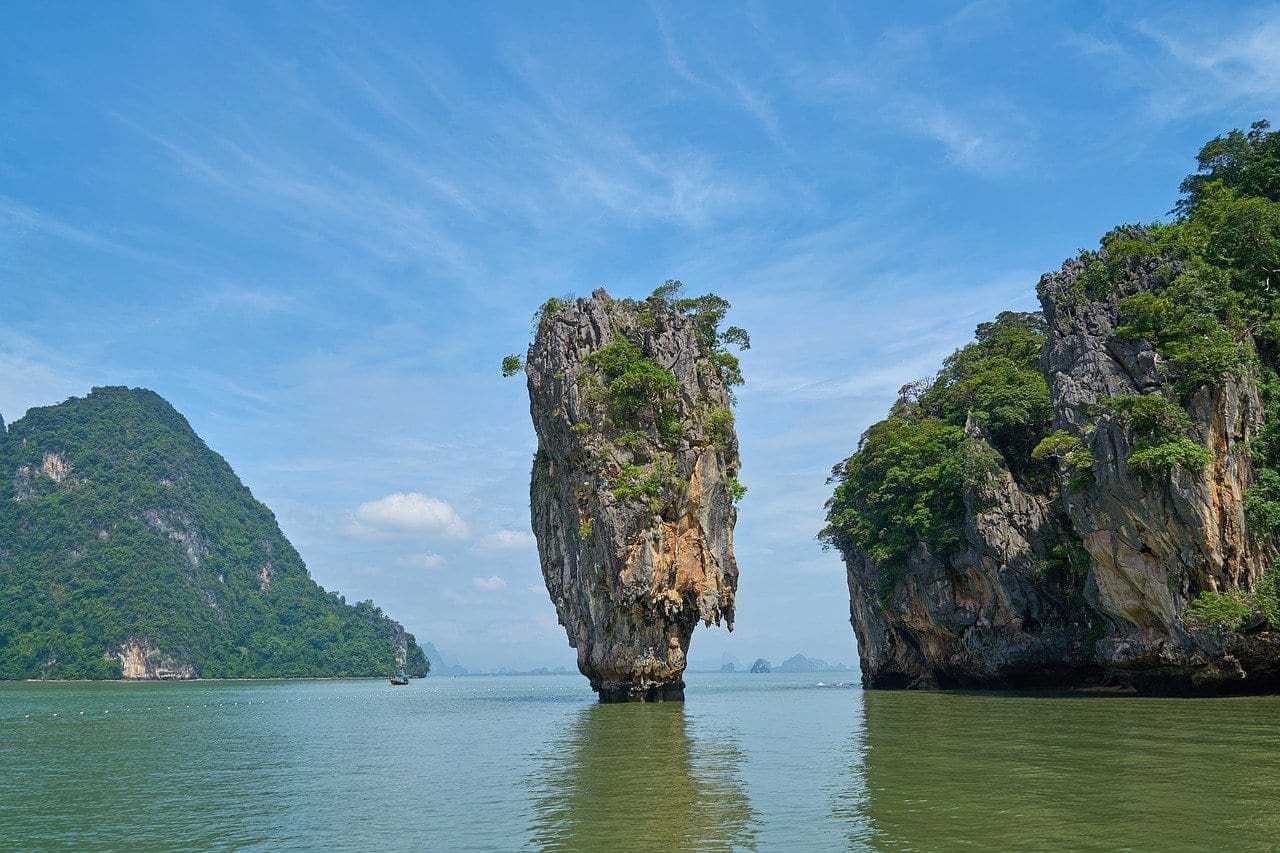 Thailand bay sailing in winter