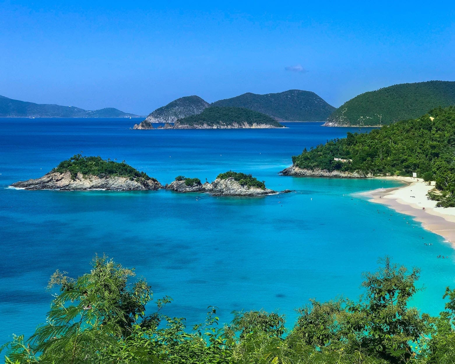 US Virgin Islands — sail in winter