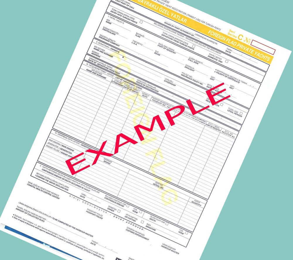 Transit Log document