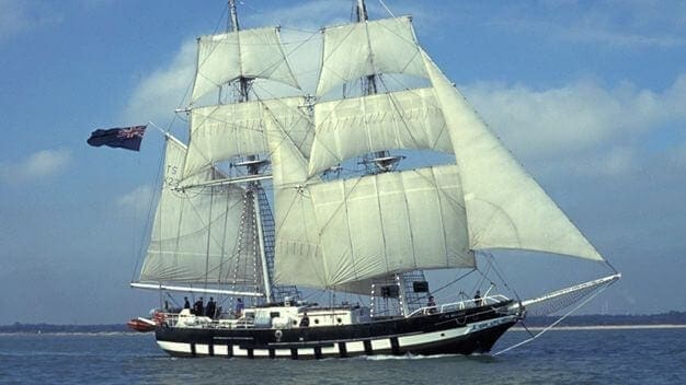 Royalist sailing yacht