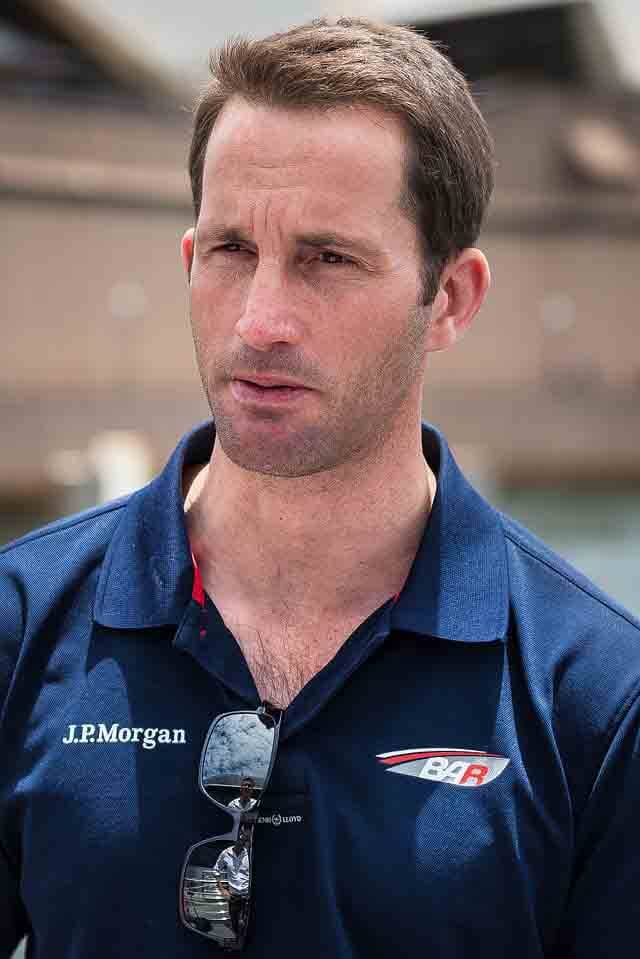 Ben Ainslie At Cardiff's Extreme Sailing Series