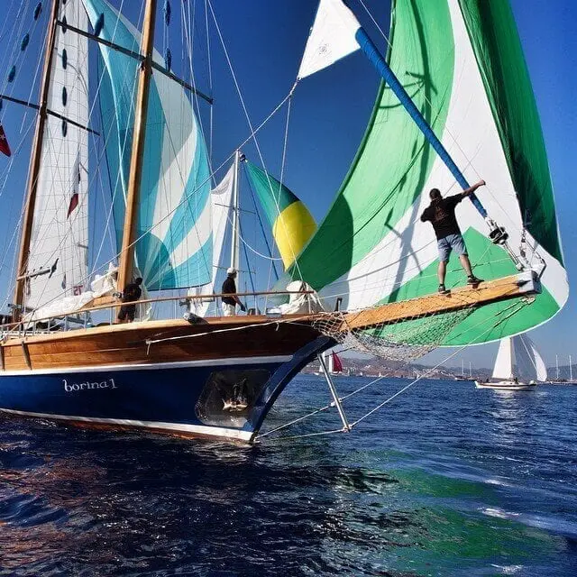 Man on the bow