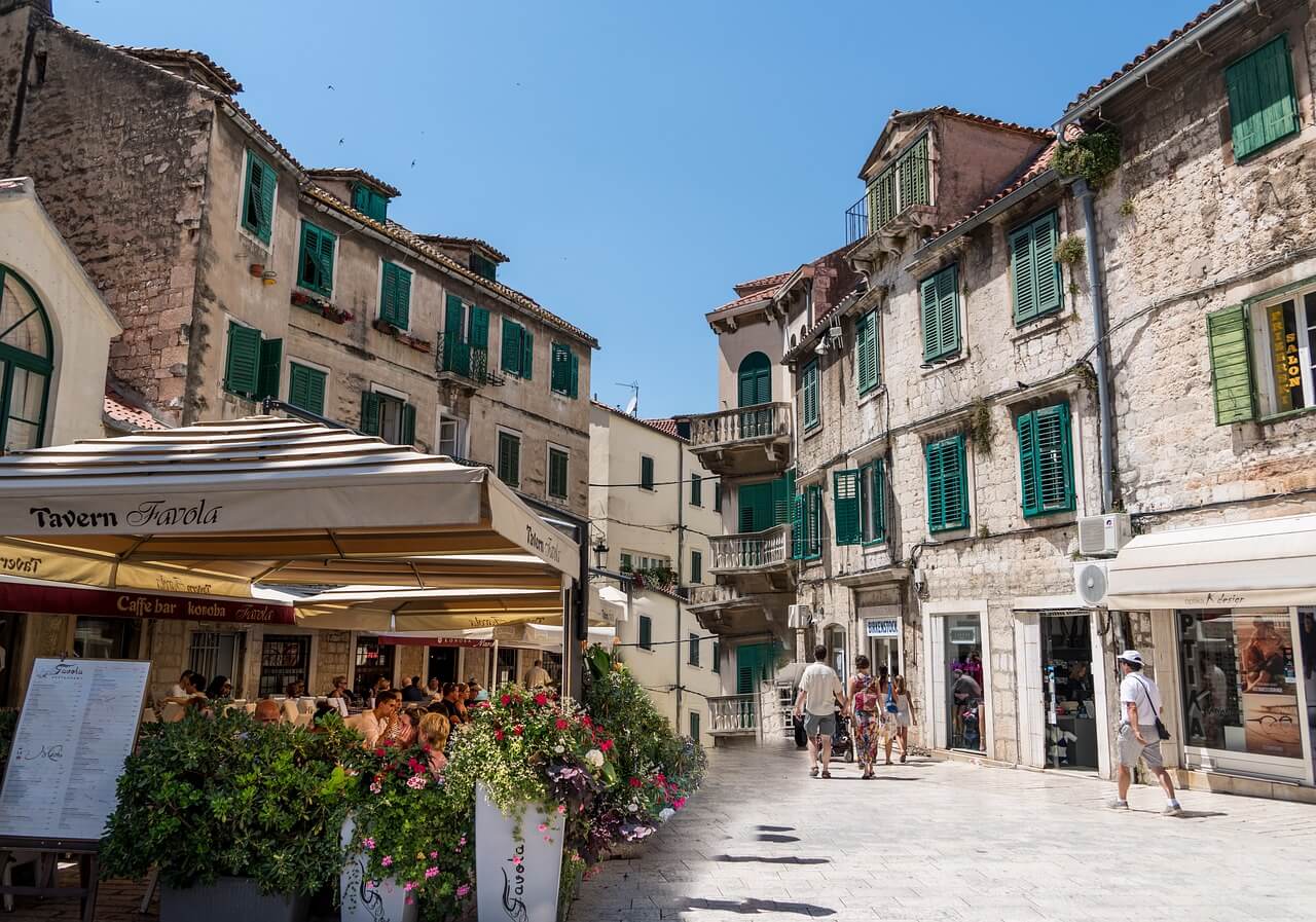 Split Sailing Itinerary, South Dalmatian Coast