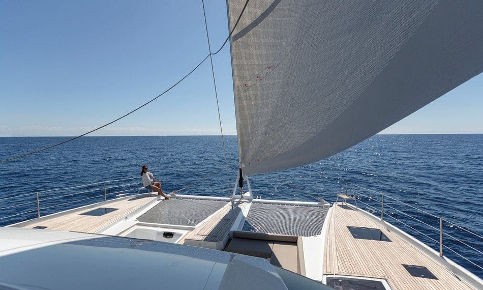 Layout of the Fountaine Pajot Alegria 67